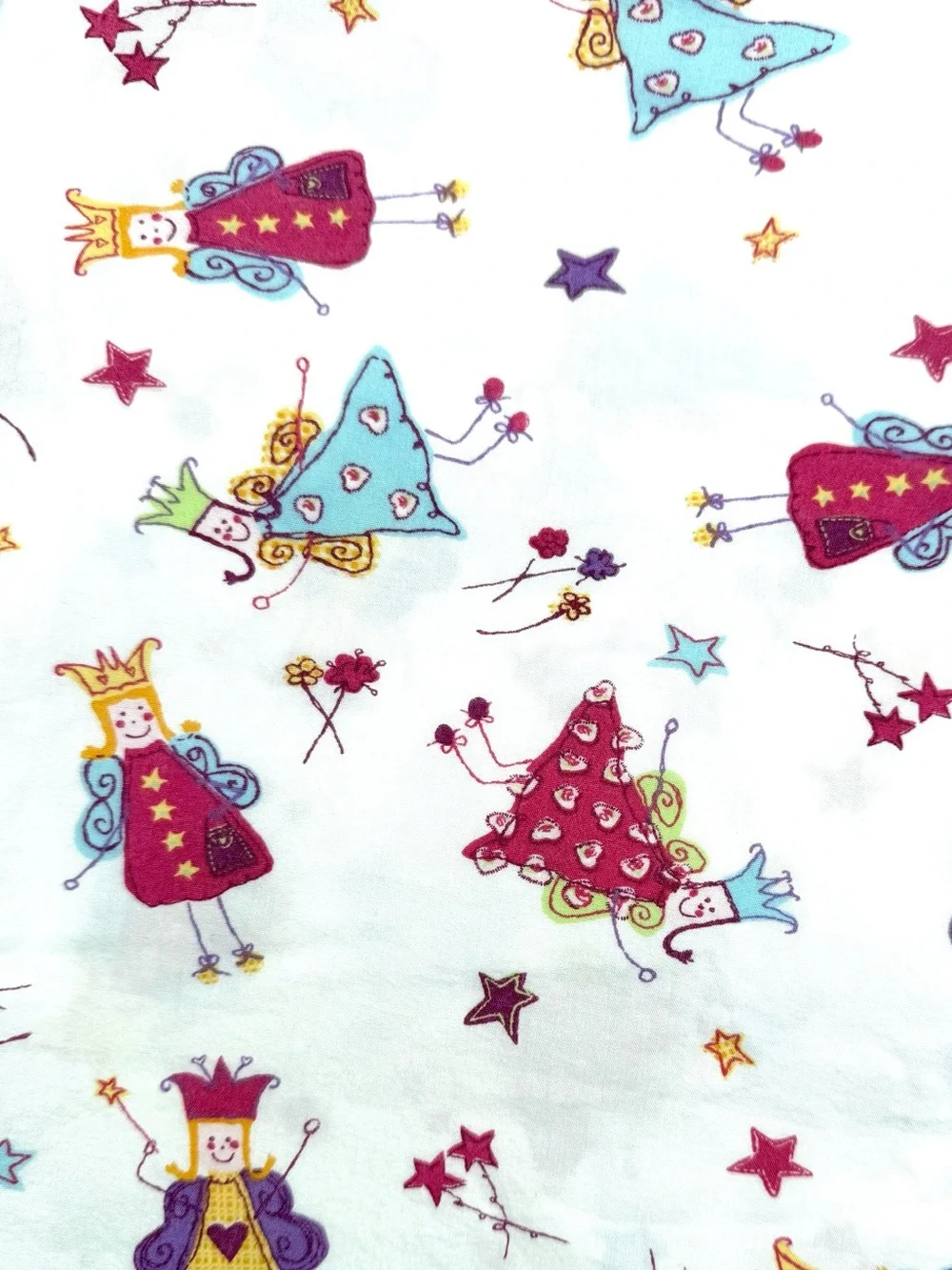 VINTAGE LAURA ASHLEY Lot 2 Standard‎ Princess Fairy Tale Cotton Pillowcases 1999